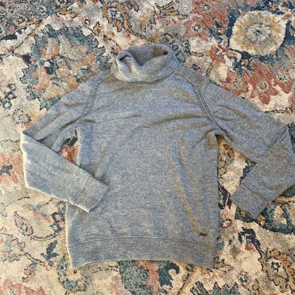 Hugo Boss Orange Turtleneck Sweatshirt